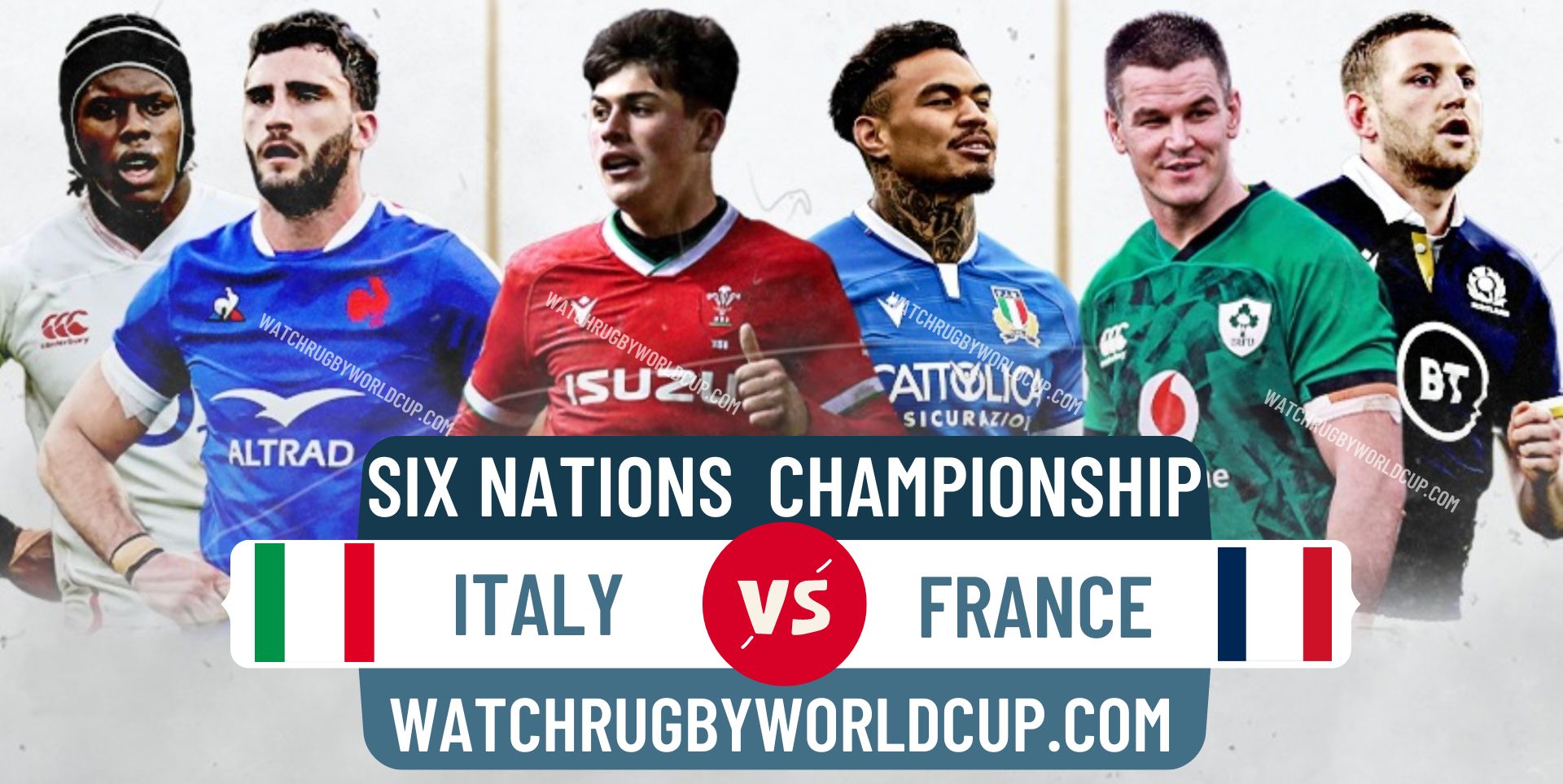 Italy vs France Rugby 2023 Live Stream | Six Nations RD 1 & Match Replay slider